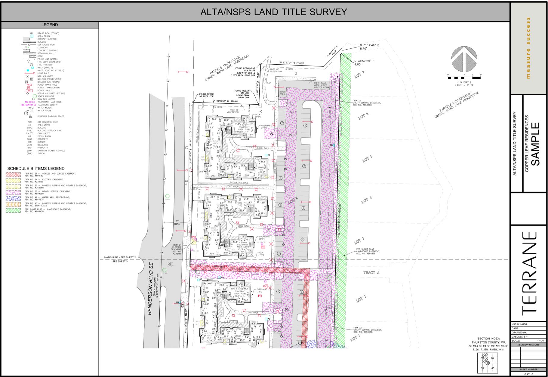 ALTA Survey Brookhaven GA, ALTA Land Title Survey